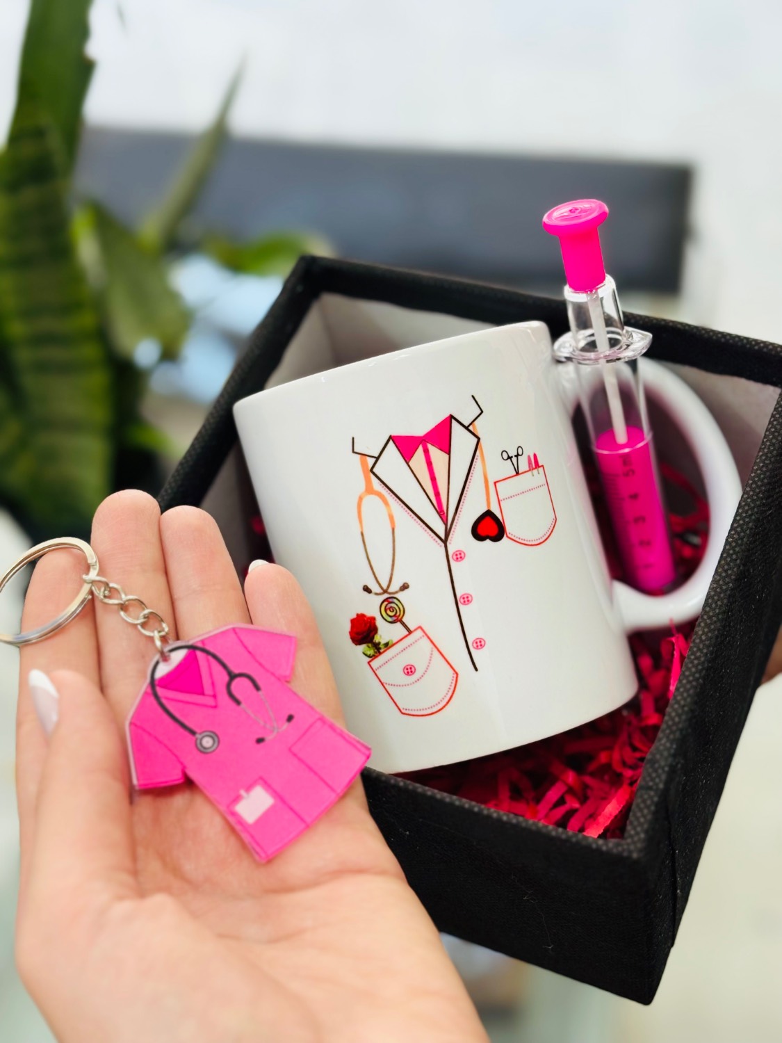 پک هدیه اقتصادی پزشکی(صورتی) کد gift-31